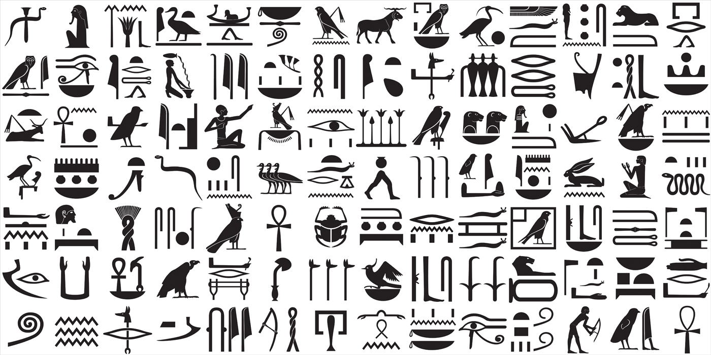 Hieroglyphensalat